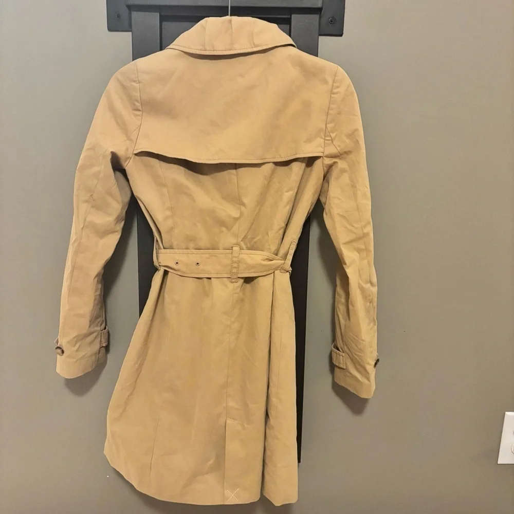J Crew Women’s Belted Trench - size 00​ - Picture 2 of 10